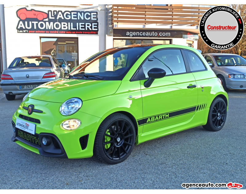 Acquisto Auto Usate, Auto Usate Economiche | Agenzia Automobiliare Abarth 500 595 180 CV COMPETIZIONE Corsa by Sabelt Vert Anno 2020 Automatique Essence