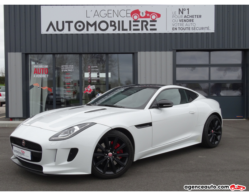 Acquisto Auto Usate, Auto Usate Economiche | Agenzia Automobiliare Jaguar F-Type F-Type V6 3.0 340ch Blanc Anno 2016 Automatique Essence