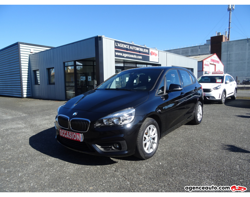 Achat voiture occasion, Auto occasion pas cher | Agence Auto Bmw Série 2 218 dA 150 ch Active Business Noir Année 2016 Automatique Diesel
