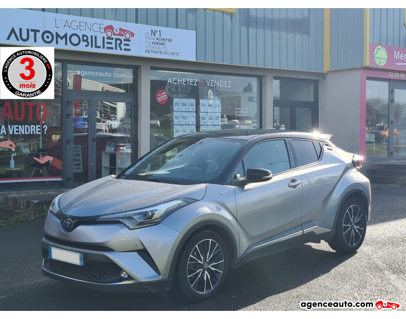Achat voiture occasion, Auto occasion pas cher | Agence Auto Toyota C-HR 1.8 VVT-i 16V 122 HSD 2WD CVT 99 cv Collection RC18 Gris Année 2018 Automatique Hybride