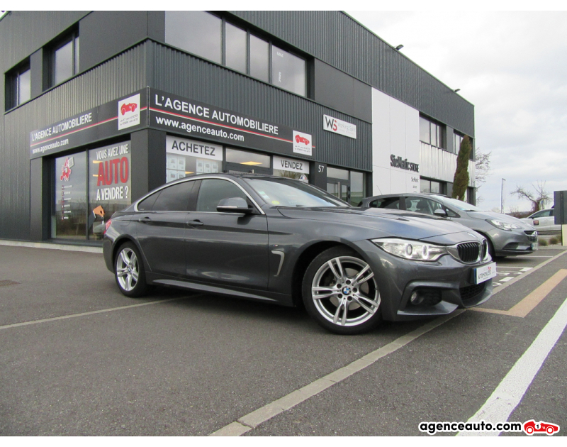 Compra de Coches Usados, Coches Usados Baratos %'|'% Agence Auto Bmw Série 4 420 d m sports grand coupé 190 bm Gris Año 2015 Manuelle Diesel