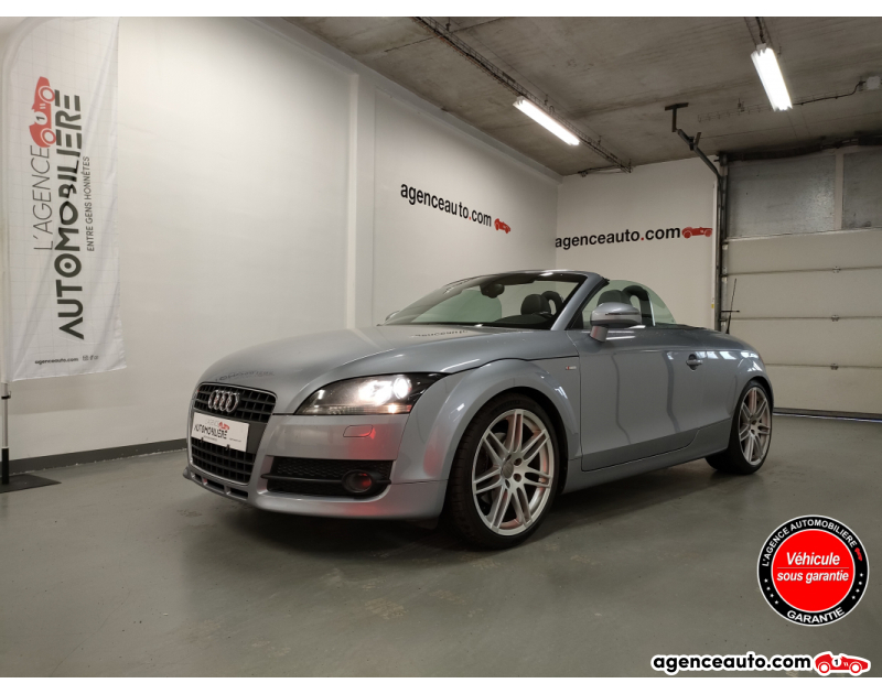 Achat voiture occasion, Auto occasion pas cher | Agence Auto Audi TT II ROADSTER 2.0 TFSI 200 S Line Gris Année 2008 Manuelle Essence