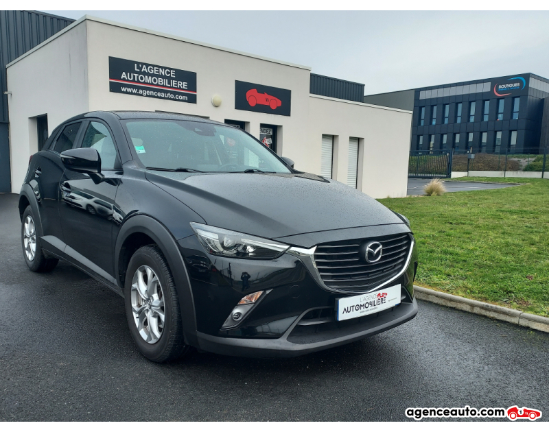 Compra de Coches Usados, Coches Usados Baratos %'|'% Agence Auto Mazda CX-3 2.0 SKYACTIV-G 120ch DYNAMIQUE 2WD SKYACTIV-DRIVE BVA Noir Año 2018 Automatique Essence
