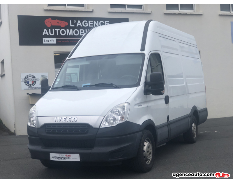 Achat voiture occasion, Auto occasion pas cher | Agence Auto Iveco Daily 35S13 BVM6 FG L3H3 Blanc Année 2013 Manuelle Diesel