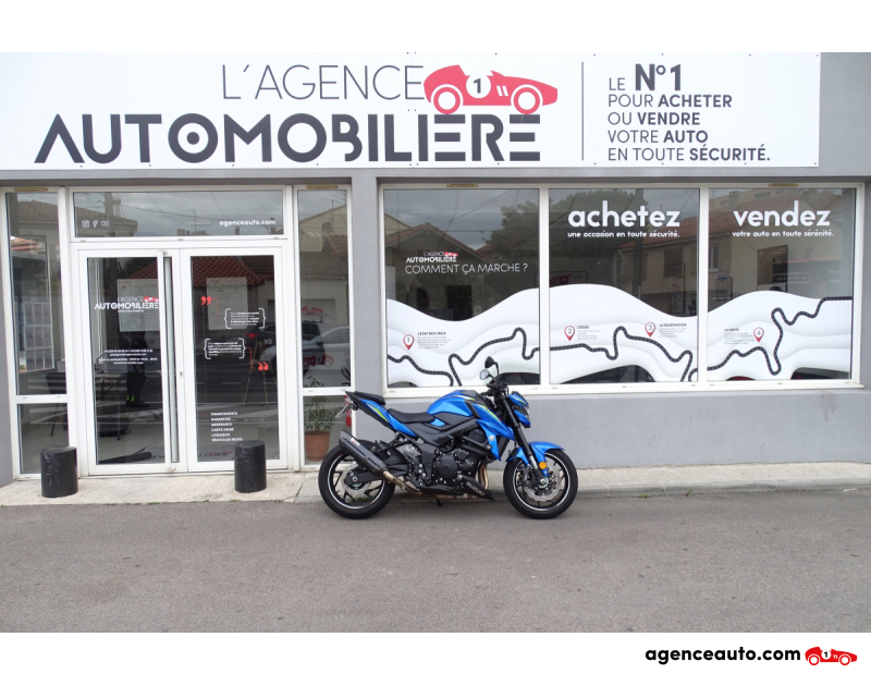 Achat voiture occasion, Auto occasion pas cher | Agence Auto Suzuki GSXS 750 ABS Options Echappt. MIVV 1ère main Bleu Année 2020 Manuelle Essence