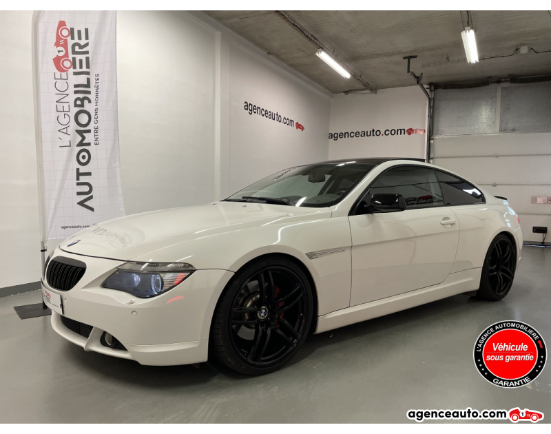 Compra de Coches Usados, Coches Usados Baratos %'|'% Agence Auto Bmw Série 6 (E63) COUPE 645CIA Blanc Año 2004 Automatique Essence