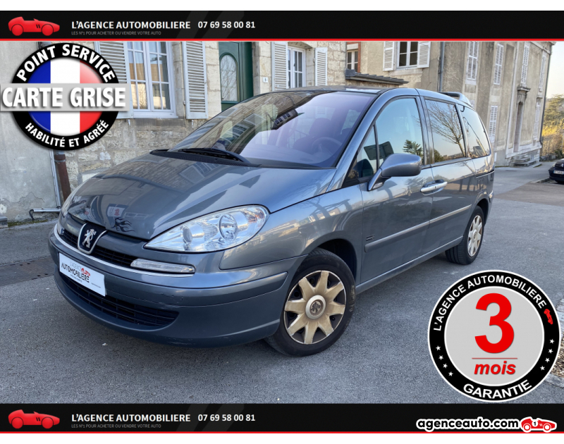 Achat voiture occasion, Auto occasion pas cher | Agence Auto Peugeot 807 7 PLACES 2.0 HDi 16V FAP 136 CV CH  NORWEST ***GAR 3 MOIS*** Gris Année 2007 Manuelle Diesel