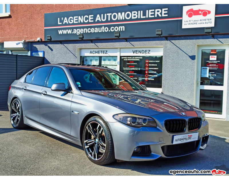 Compra de Coches Usados, Coches Usados Baratos %'|'% Agence Auto Bmw Série 5 535DA 300 SPORT DESIGN PACK M Gris Año 2011 Automatique Diesel