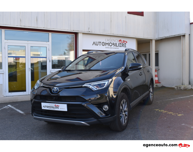 Achat voiture occasion, Auto occasion pas cher | Agence Auto Toyota RAV4 Lounge IV Phase 2 2.5 VVTi 16V 197 Hybrid 4WD E-CVT 155 cv Boîte auto Noir Année 2018 Automatique Hybride