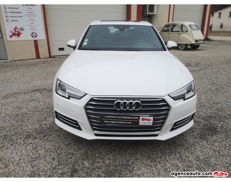 Acquisto Auto Usate, Auto Usate Economiche | Agenzia Automobiliare Audi A4 Série 4 (8W2) 2.0 TDi 16V S-Tronic7 150 cv Boîte auto Blanc Anno 2016 Automatique Diesel