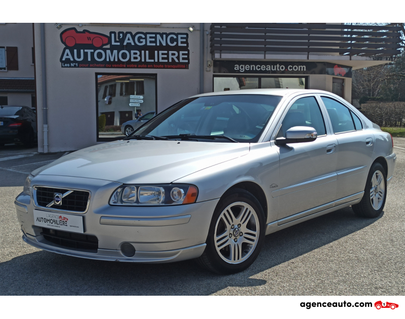 Compra de Coches Usados, Coches Usados Baratos %'|'% Agence Auto Volvo S60 2.4 D5 163 5 cylindres MOMENTUM Gris Año 2007 Manuelle Diesel