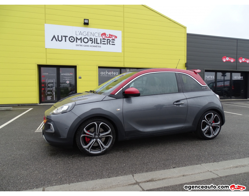 Achat voiture occasion, Auto occasion pas cher | Agence Auto Opel Adam 1.4L Turbo Ecotec 150 cv Rocks S Gris Année 2015 Manuelle Essence