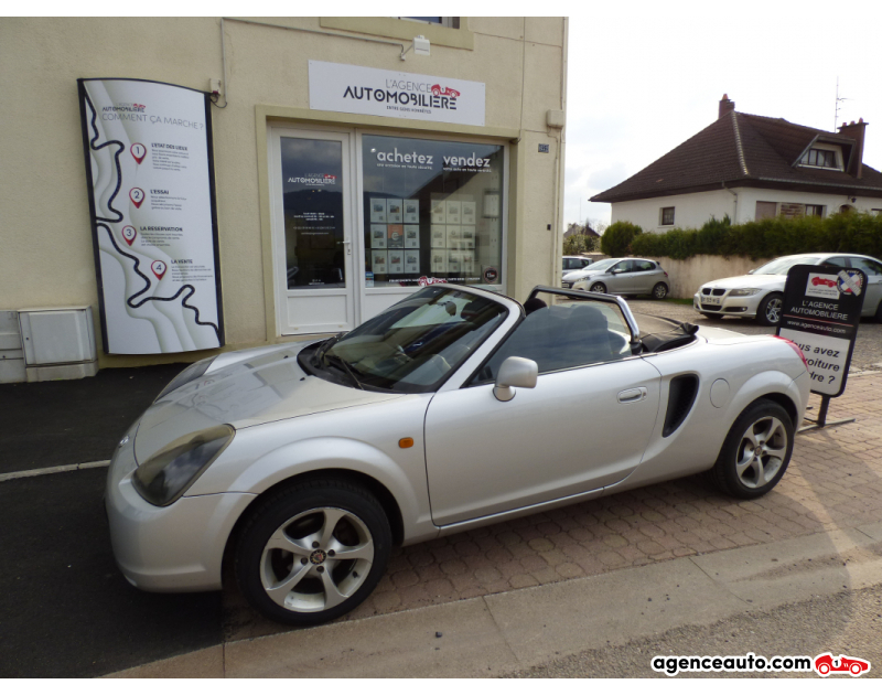 Gebrauchtwagenkauf, Günstige Gebrauchtwagen | Automobilienagentur Toyota MR2 1,8 VVT-I 140 16V Cabriolet MK3 BVM5 Grau Jahr 2000 Hand-Schaltgetriebe Benzin