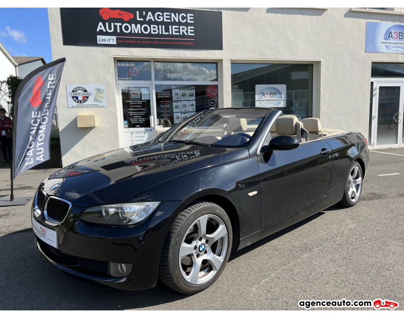 Achat voiture occasion, Auto occasion pas cher | Agence Auto Bmw Série 3 320i CC 170 LUXE Noir Année 2009 Manuelle Essence