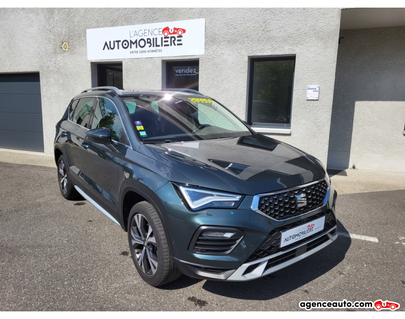 Achat voiture occasion, Auto occasion pas cher | Agence Auto Seat Ateca 2.0 TDI 150 XPERIENCE DSG Gris Année 2020 Automatique Diesel