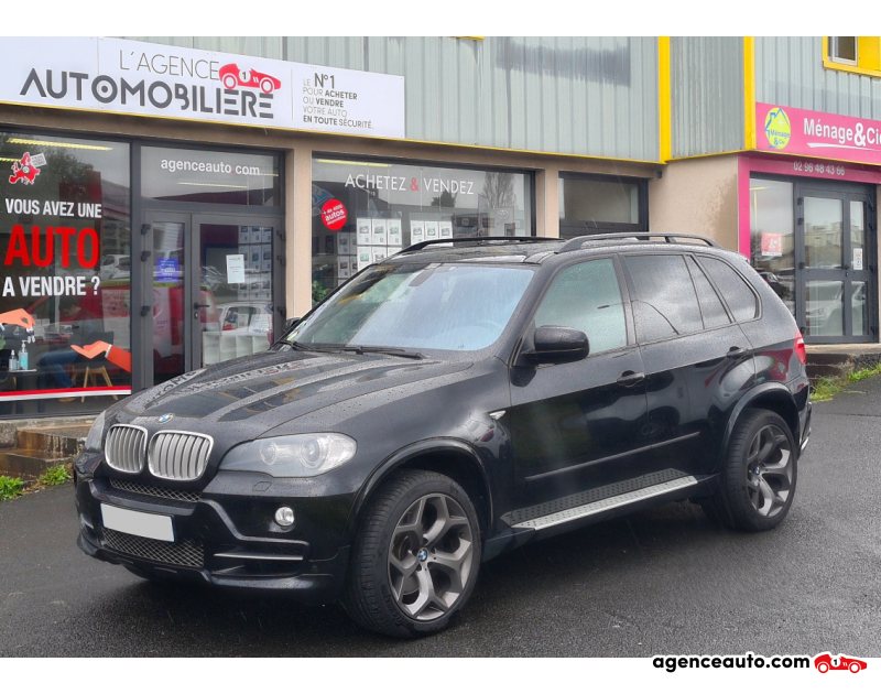 Aankoop Gebruikte Auto, Goedkope Gebruikte Auto | Agence Auto Bmw X5 4.8 i V8 32V xDrive 355 cv Noir Jaar 2007 Automatique Essence