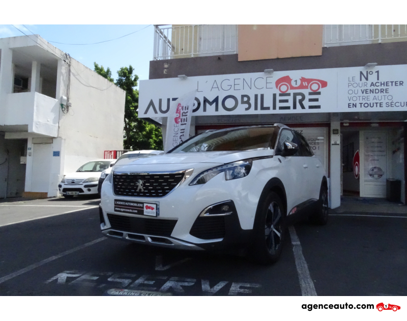 Achat voiture occasion, Auto occasion pas cher | Agence Auto Peugeot 3008 PHASE II 1.2 THP Puretech 12V S&S 130 cv CROSSWAY Blanc Année 2018 Manuelle Essence