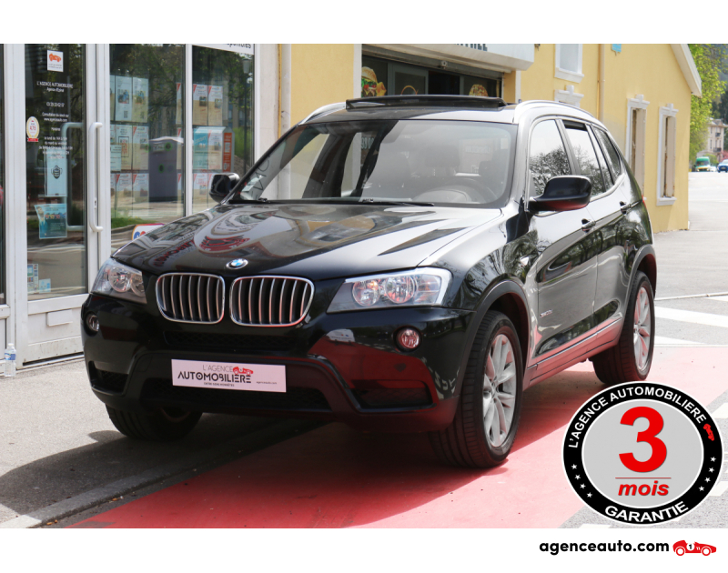 Achat voiture occasion, Auto occasion pas cher | Agence Auto Bmw X3 35d 3.0 d 313 xDrive Exclusive BVA8 Noir Année 2013 Automatique Diesel