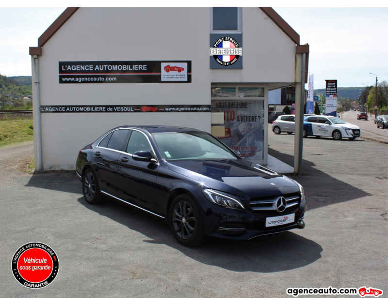 Achat voiture occasion, Auto occasion pas cher | Agence Auto Mercedes Classe C 200 d 136 ch Avantgarde Bleu Année 2015 Manuelle Diesel