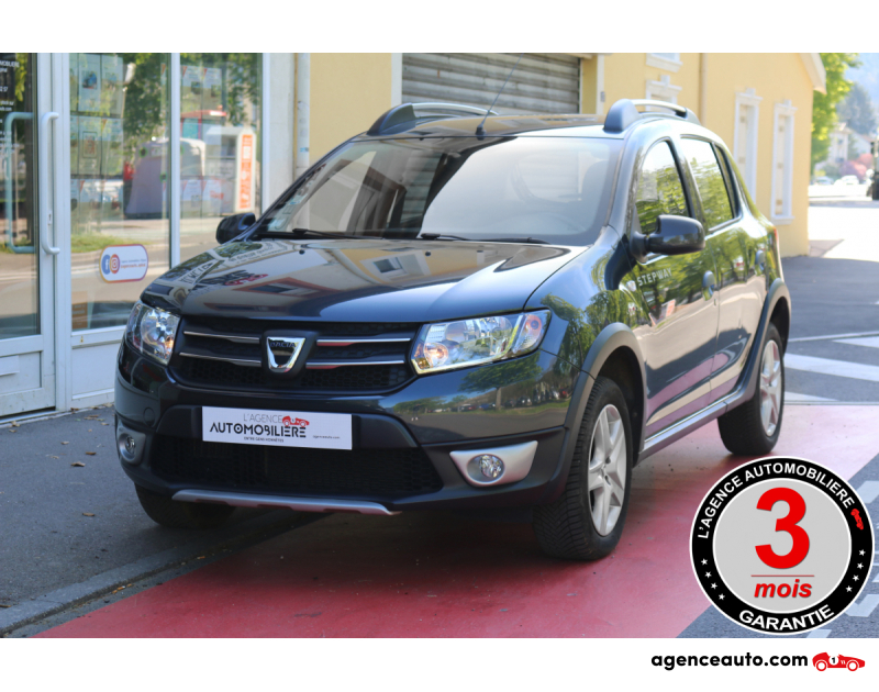 Achat voiture occasion, Auto occasion pas cher | Agence Auto Dacia Sandero II Stepway 1.5 dCi 90 (1ère main, Origine France...) Violet Année 2016 Manuelle Diesel