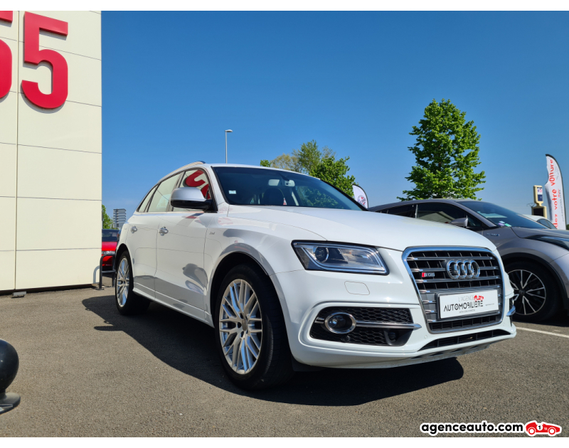 Achat voiture occasion, Auto occasion pas cher | Agence Auto Audi SQ5 3.0 V6 TDI Blanc Année 2016 Automatique Diesel