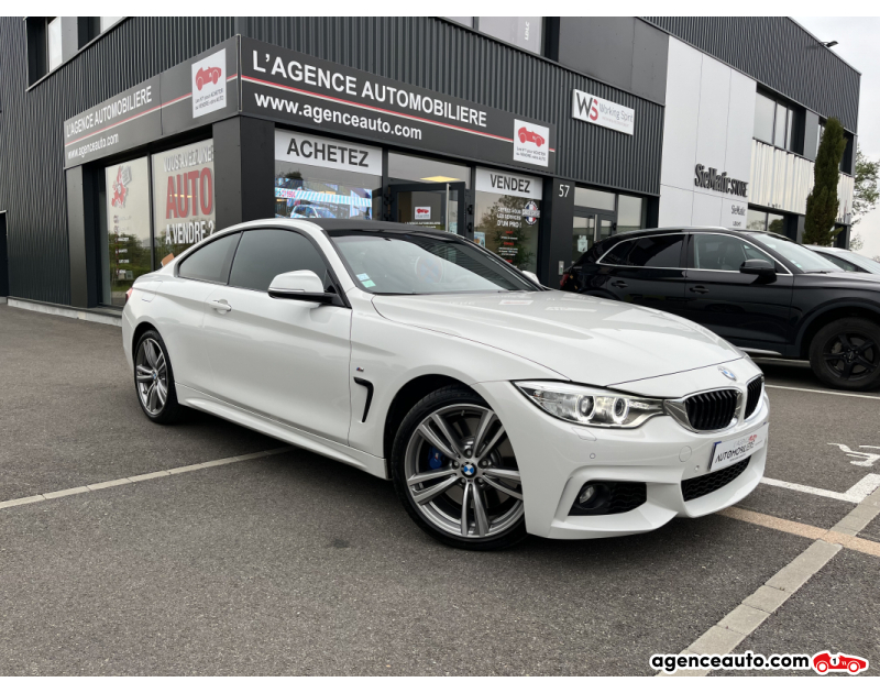 Achat voiture occasion, Auto occasion pas cher | Agence Auto Bmw Série 4 (F32) Coupé 435i xDrive 3.0 TPT 306CV Blanc Année 2014 Automatique Essence
