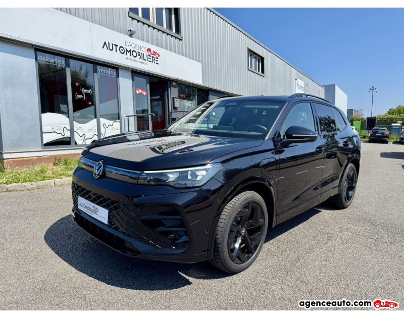 Achat voiture occasion, Auto occasion pas cher | Agence Auto Volkswagen Tiguan 1.5 eHybride 272 cv R-Line Exclusive DSG6 Pack Design 'Black R-Line' Noir Année 2024 Automatique Hybride rechargeable