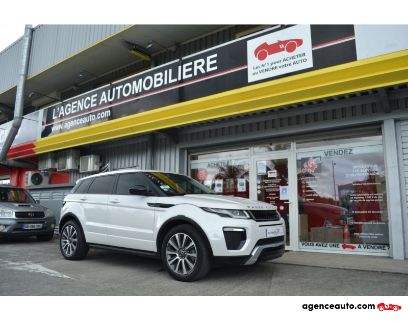 Gebrauchtwagenkauf, Günstige Gebrauchtwagen | Automobilienagentur Land Rover Range Rover Evoque 2.0 TD4 180 SE Dynamic BVA Mark III Blanc Jahr 2016 Automatique Diesel