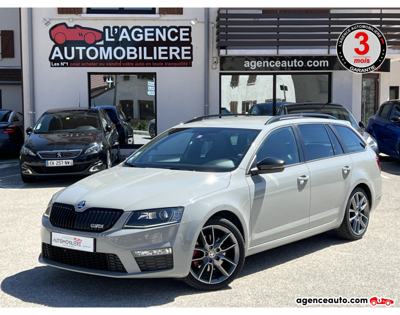 Gebrauchtwagenkauf, Günstige Gebrauchtwagen | Automobilienagentur Skoda Octavia RS 2.0 tdi 184 4x4 DSG COMBI NARDO Gris Jahr 2015 Automatique Diesel