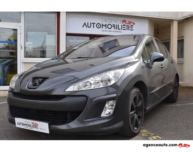 Achat voiture occasion, Auto occasion pas cher | Agence Auto Peugeot 308 Confort pack 1.6 HDi 16V FAP Blue Lion BVM6 110 cv Gris Année 2009 Manuelle Diesel