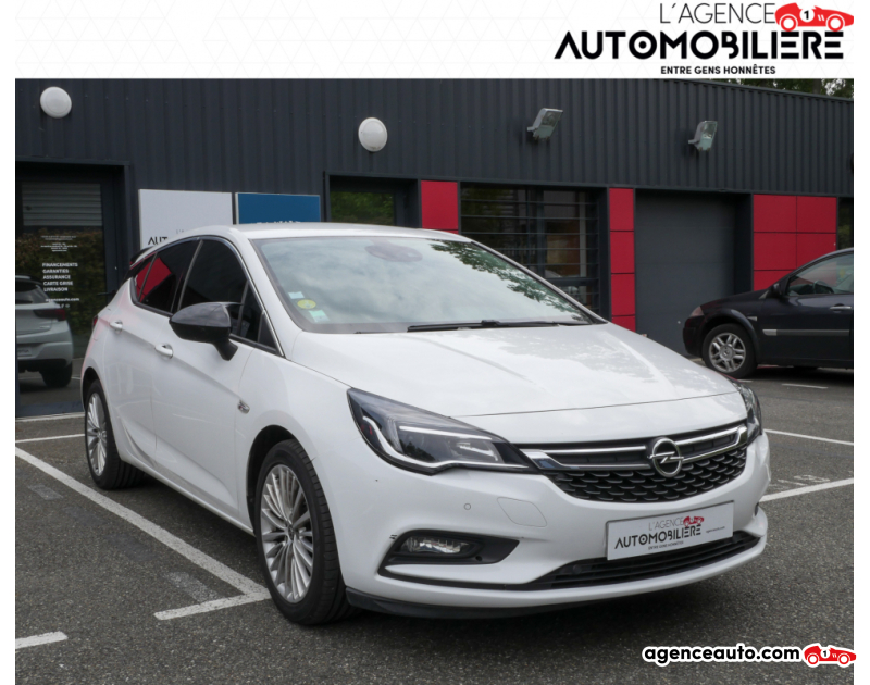 Achat voiture occasion, Auto occasion pas cher | Agence Auto Opel Astra K Hatchback (68) 1.6 CDTI FAP ecoFLEX Blanc Année 2016 Manuelle Diesel