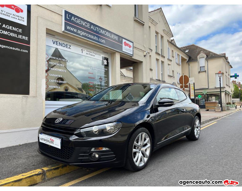 Achat voiture occasion, Auto occasion pas cher | Agence Auto Volkswagen Scirocco 1.4 TSI 160 SPORTLINE SUPERBE! Noir Année 2008 Manuelle Essence
