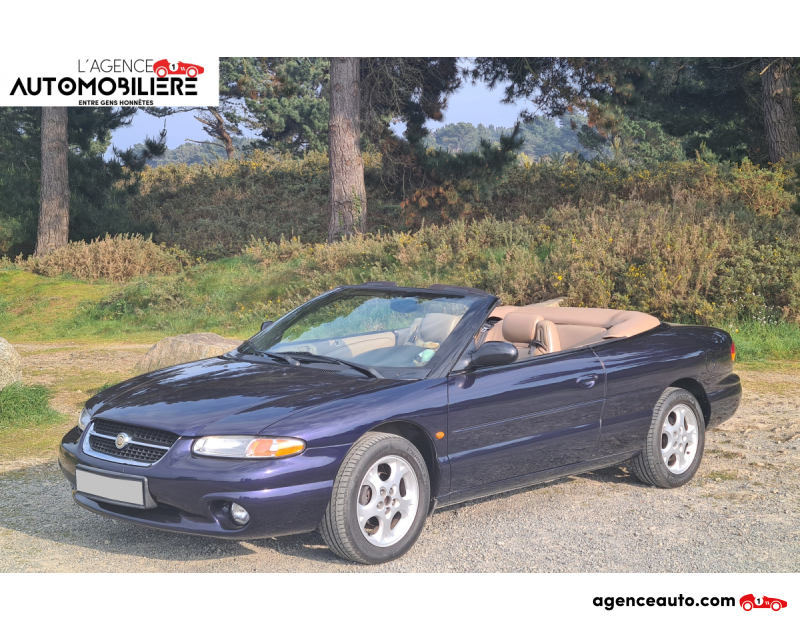 Gebrauchtwagenkauf, Günstige Gebrauchtwagen | Automobilienagentur Chrysler Stratus 2.5 i V6 Cabriolet 161 cv **SUPERBE** Violet Jahr 1998 Automatique Essence