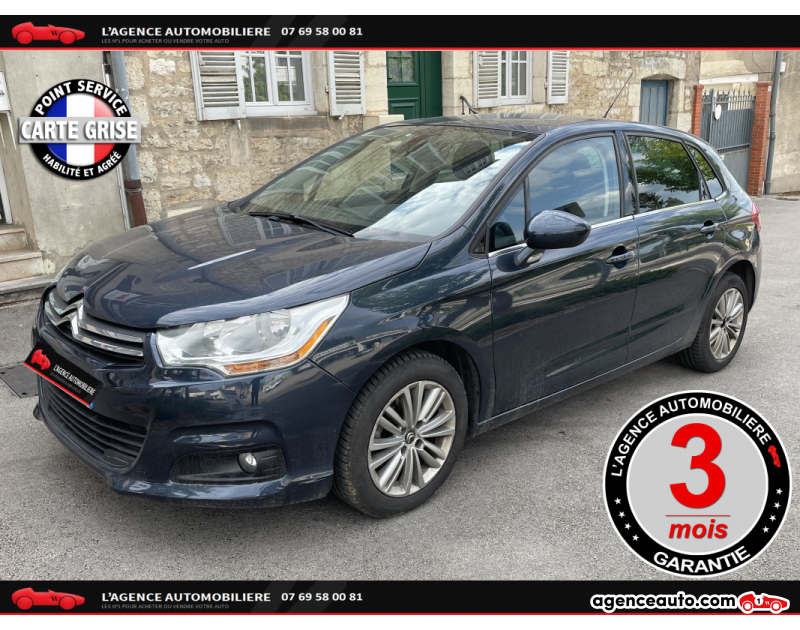 Achat voiture occasion, Auto occasion pas cher | Agence Auto Citroen C4 1.6 HDI 115 CV CH EXCLUSIVE Bleu Année 2013 Manuelle Diesel