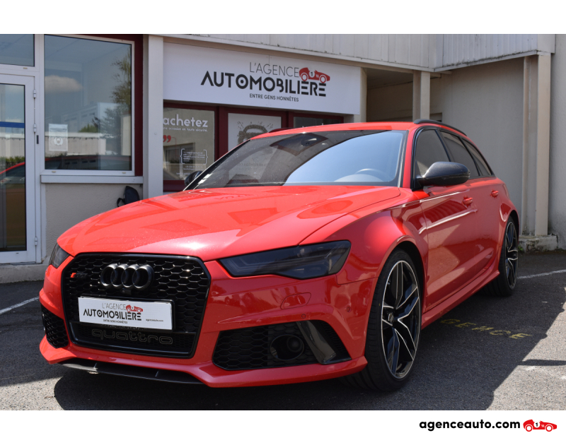 Gebrauchtwagenkauf, Günstige Gebrauchtwagen | Automobilienagentur Audi RS6 Exclusive Avant Quattro mTm Homologué 4.0 TFSi V8 32V Tiptronic 675 cv Boîte auto Rouge Jahr 2015 Automatique Essence
