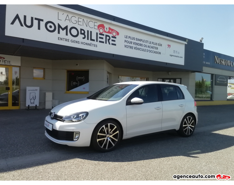 Compra de Coches Usados, Coches Usados Baratos %'|'% Agence Auto Volkswagen Golf GOLF VI GTD 2.0 TDI 170CV Blanc Año 2012 Manuelle Diesel