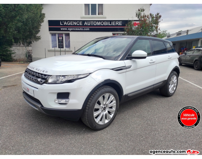 Gebrauchtwagenkauf, Günstige Gebrauchtwagen | Automobilienagentur Land Rover Range Rover Evoque 2.2 Td4 Dynamic BVA Blanc Jahr 2014 Automatique Diesel