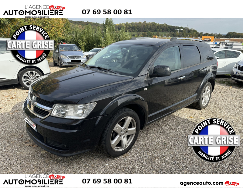 Achat voiture occasion, Auto occasion pas cher | Agence Auto Dodge Journey 2.0 CRD  140 CV CH Noir Année 2009 Automatique Diesel