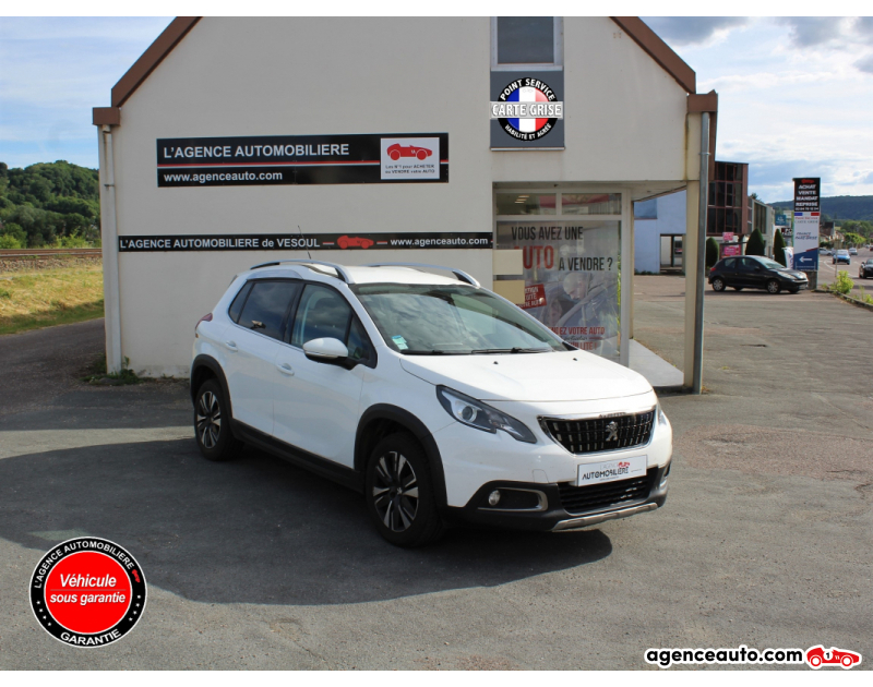 Achat voiture occasion, Auto occasion pas cher | Agence Auto Peugeot 2008 1.6 BlueHDi 100 ch Allure Blanc Année 2016 Manuelle Diesel