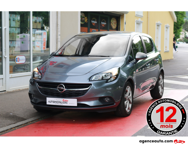 Achat voiture occasion, Auto occasion pas cher | Agence Auto Opel Corsa V 1.4 Turbo 100 Excite 5P *CG Comprise* (1ère main, CarPlay, Camera de Recul...) Gris Année 2018 Manuelle Essence