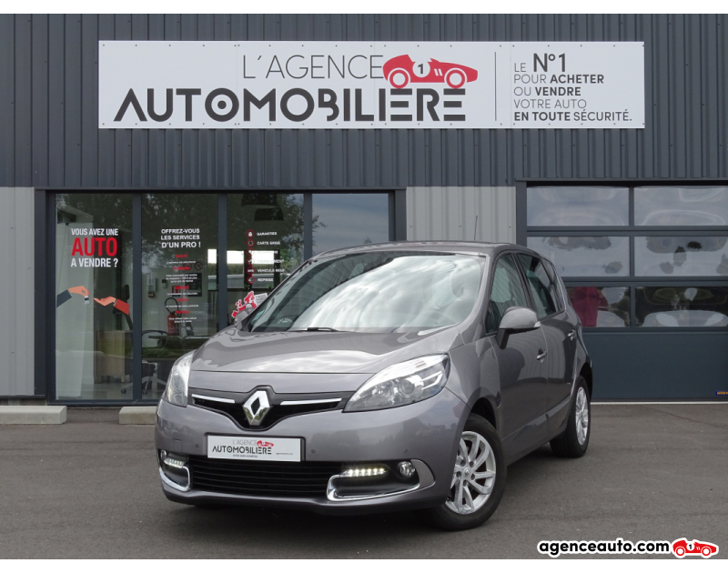 Achat voiture occasion, Auto occasion pas cher | Agence Auto Renault Scenic BUSINESS DCI 110 CV Gris Année 2012 Manuelle Diesel