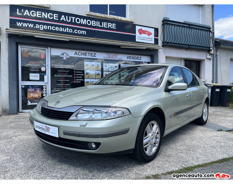 Compra de Coches Usados, Coches Usados Baratos %'|'% Agence Auto Renault Laguna Phase II 2.0 - 135 cv Boîte auto Gris Año 2004 Automatique Essence