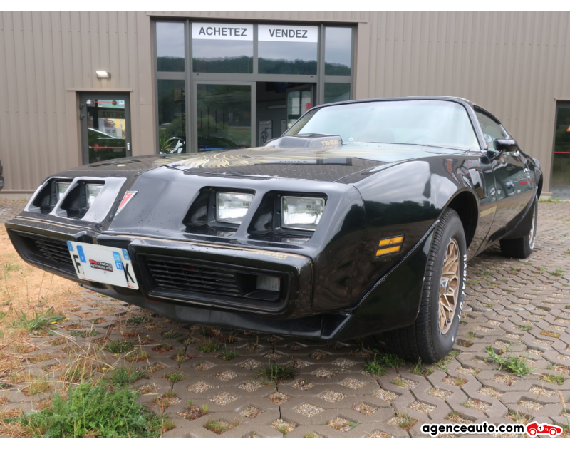 Achat voiture occasion, Auto occasion pas cher | Agence Auto Pontiac Firebird Trans AM 6.6 223Cv Noir Année 1979 Automatique Essence