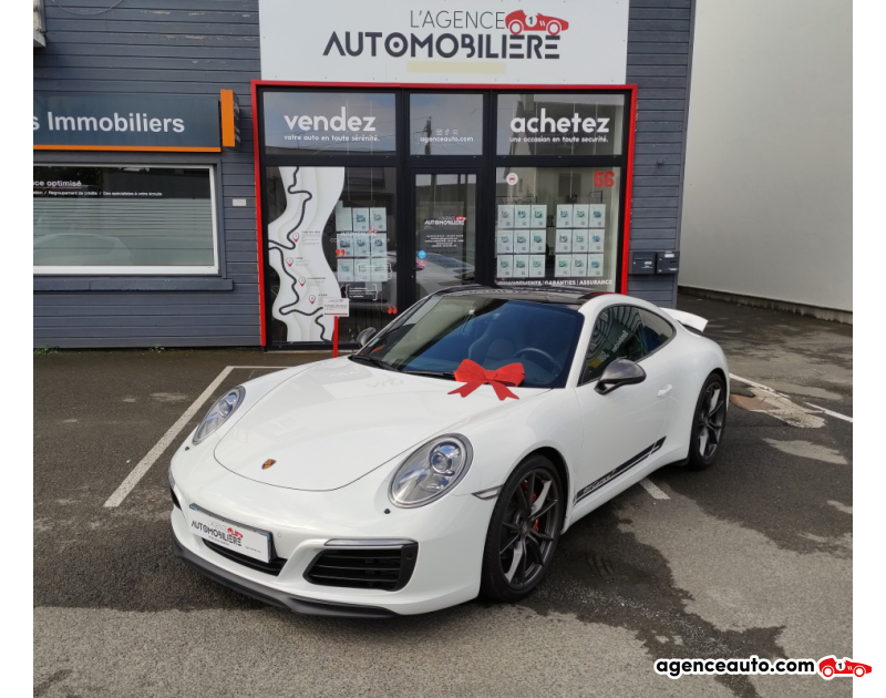 Achat voiture occasion, Auto occasion pas cher | Agence Auto Porsche 911 991 CARRERA T 370cv PDK Blanc Année 2018 Automatique Essence