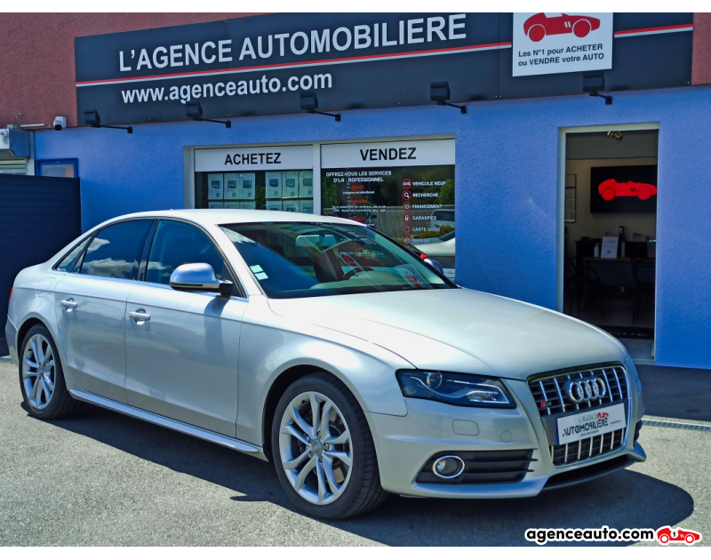 Achat voiture occasion, Auto occasion pas cher | Agence Auto Audi S4 V6 3.0 TFSI 333CV QUATTRO Gris Année 2009 Automatique Essence
