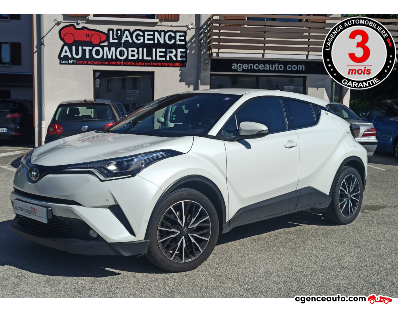 Achat voiture occasion, Auto occasion pas cher | Agence Auto Toyota C-HR 1.2 TURBO 116 AWD DISTINCTIVE 4X4 Blanc Année 2017 Automatique Essence