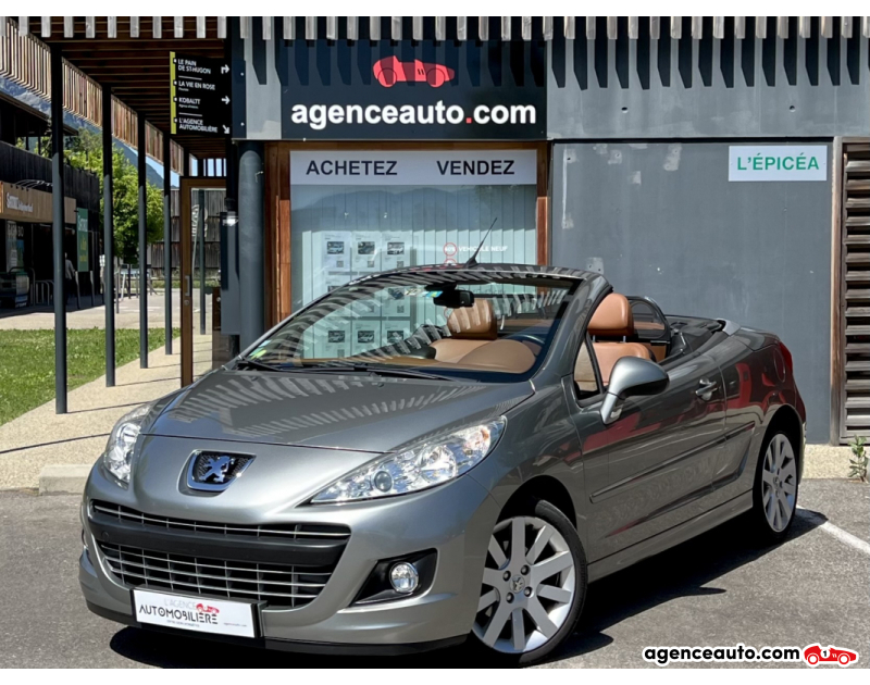 Compra de Coches Usados, Coches Usados Baratos %'|'% Agence Auto Peugeot 207 CC 1.6 16v 120ch Féline / GPS Gris Año 2009 Automatique Essence