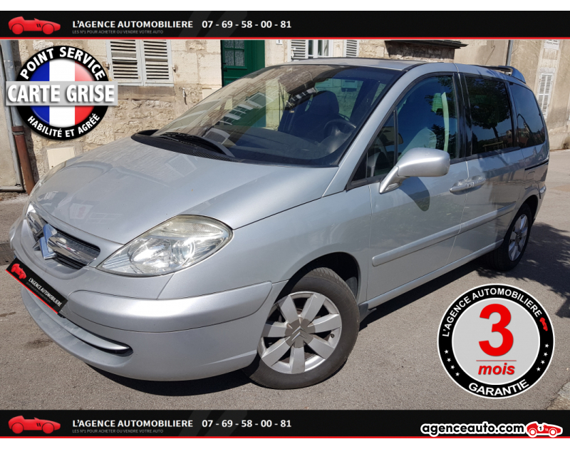 Aankoop Gebruikte Auto, Goedkope Gebruikte Auto | Agence Auto Citroen C8 2.0 HDi 16V FAP 136 CV CH ***GAR 3MOIS*** Gris Jaar 2007 Manuelle Diesel