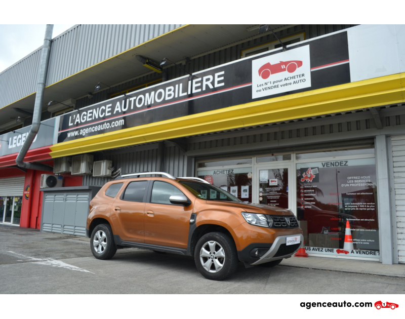Achat voiture occasion, Auto occasion pas cher | Agence Auto Dacia Duster 1.5 DCI 115 BLUE CONFORT PLUS 4X2 Orange Année 2020 Manuelle Diesel
