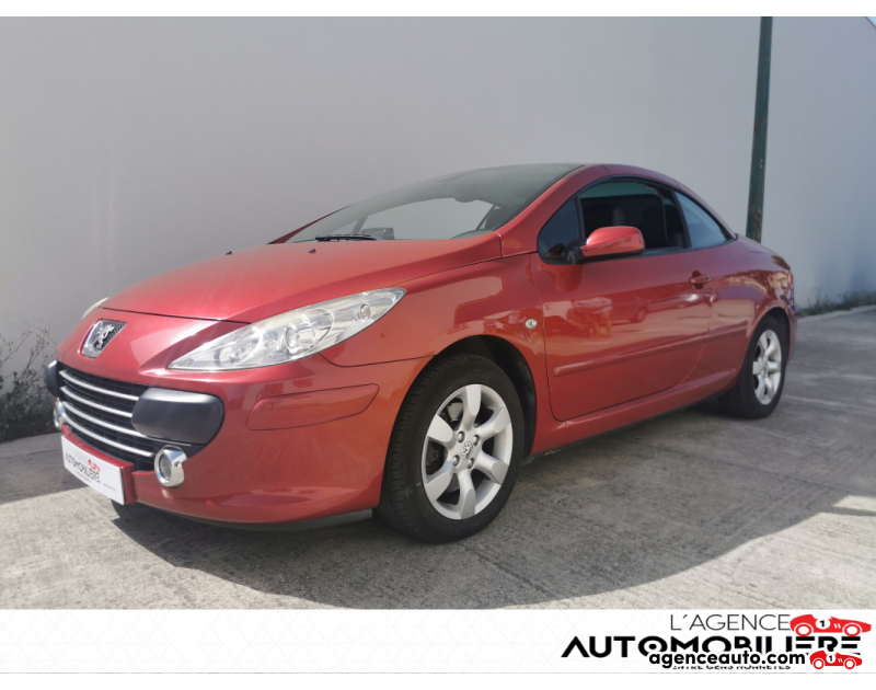 Achat voiture occasion, Auto occasion pas cher | Agence Auto Peugeot 307 cc Rouge Année 2007 Manuelle Diesel